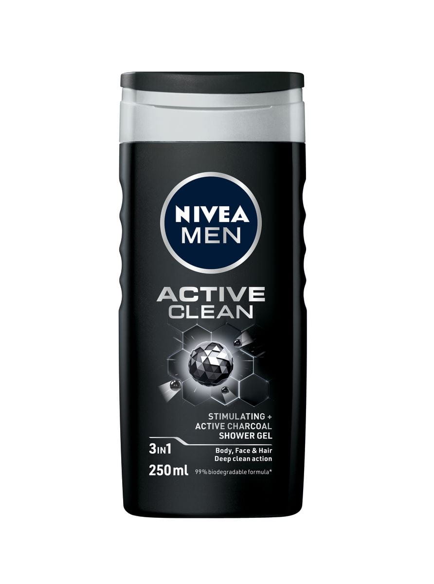ZA_84045_Nivea Men_Shower Gel_Active Clean_250ml