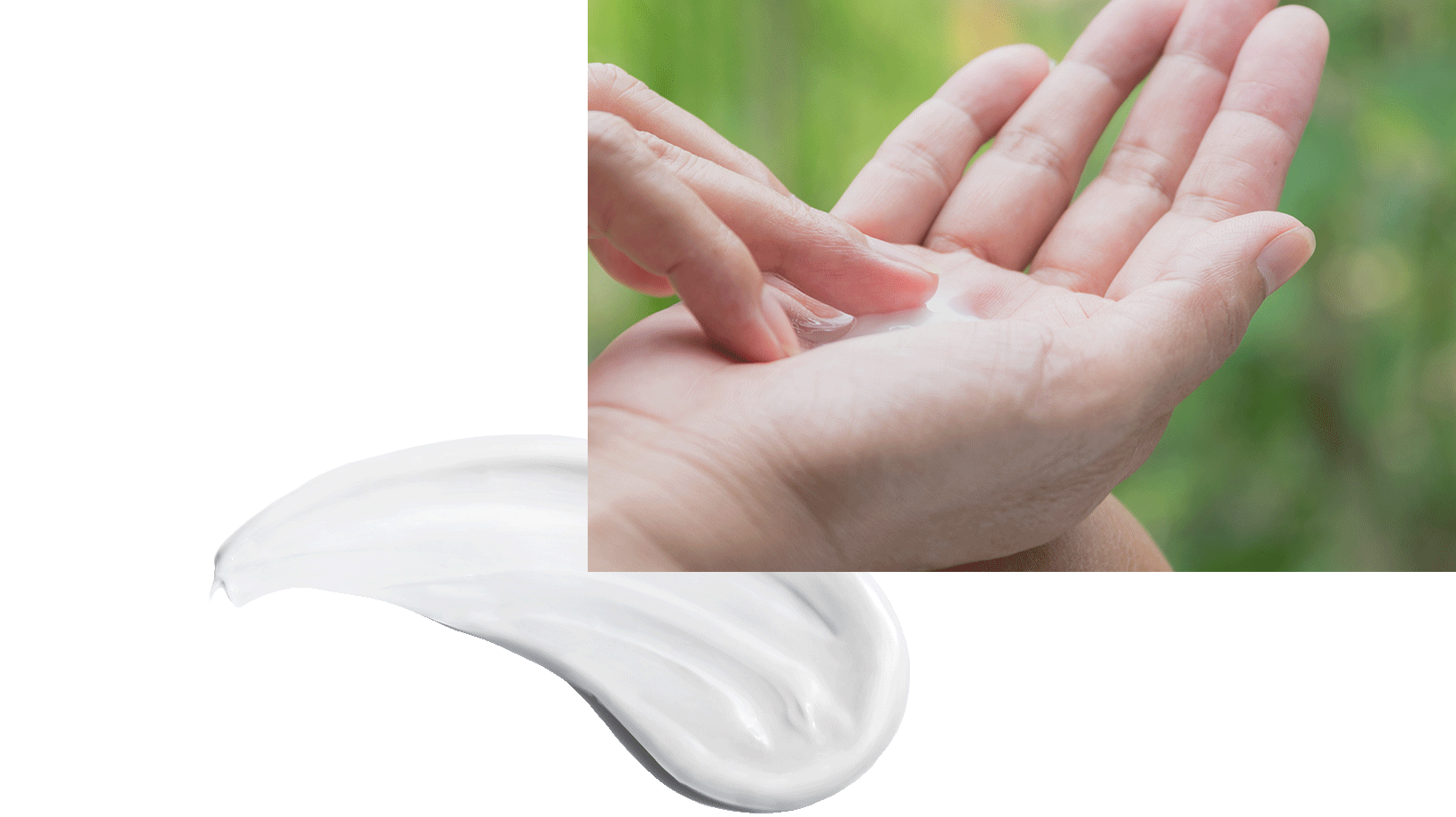 person-applying-cream-on-hand